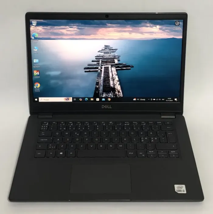 Ультрабук Б-клас Dell Latitude 3410 / 14" (1920x1080) IPS / Intel Core i3-10110U (2 (4) ядра по 2.1 - 4.1 GHz) / 8 GB DDR4 / 256 GB SSD / Intel UHD Graphics / WebCam / Wind 10 Pro б/в - зображення 2