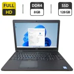 Ноутбук Б-клас Dell Latitude 5580 / 15.6" (1920x1080) TN / Intel Core i5-6300U (2 (4) ядра по 2.4 - 3.0 GHz) / 8 GB DDR4 / 128 GB SSD / Intel HD Graphics 520 / WebCam б/в