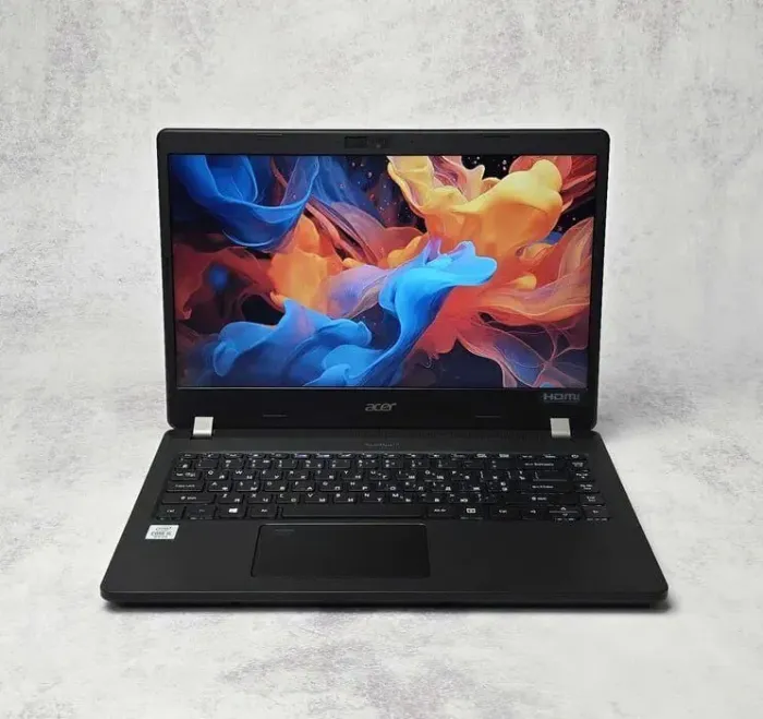 Ультрабук Acer TravelMate P214 / 14" (1920x1080) TN / Intel Core i5-10210U (4 (8) ядер по 1.6 - 4.2 GHz) / 16 GB DDR4 / 256 GB SSD / Intel UHD Graphics / WebCam / Win 11 Home б/в - зображення 2