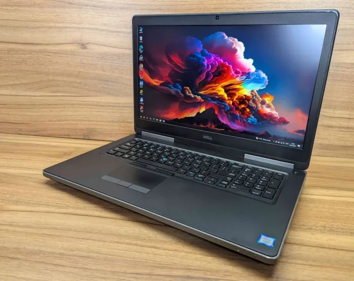 Мобільна робоча станція Dell Precision 7720 / 17.3" (1920x1080) IPS / Intel Core i7-7920HQ (4 (8) ядра по 3.1 - 4.1 GHz) / 32 GB DDR4 / 512 GB SSD + 500 GB HDD / nVidia Quadro P3000, 6 GB GDDR5, 192-bit / WebCam / Windows 10 б/в - зображення 5