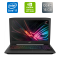 Ігровий ноутбук Asus Strix GL703GM / 17.3" (1920x1080) IPS / Intel Core i7-8750H (6 (12) ядер по 2,2 - 4,1 ГГц) / 16 ГБ DDR4 / 256 ГБ SSD + 1000 ГБ HDD / nVidia GeForce GTX 1060, 6 ГБ GDDR5, 192-біт / WebCam / Windows 10 б/в
