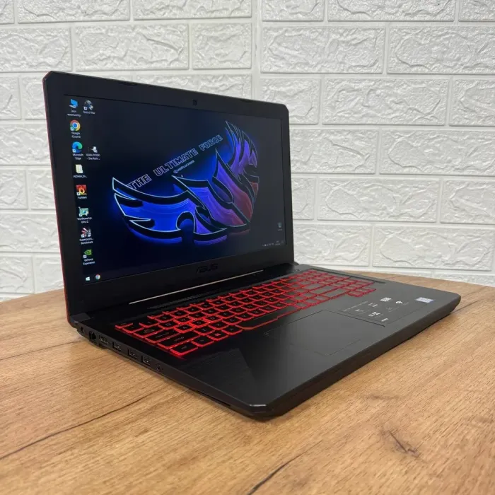 Ігровий ноутбук Б-клас Asus TUF Gaming FX504 / 15.6" (1920x1080) IPS / Intel Core i5-8300H (4 (8) ядра по 2.3 - 4.0 GHz) / 8 GB DDR4 / 512 GB SSD / nVidia GeForce GTX 1060, 3 GB GDDR5, 192-bit / WebCam б/в - зображення 4