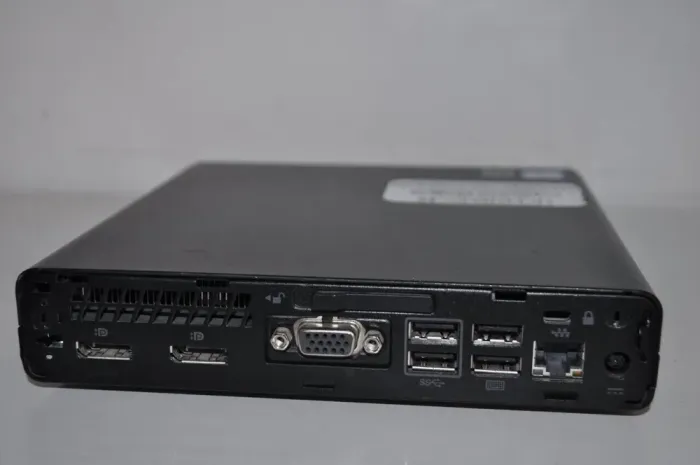 Неттоп HP ProDesk 600 G3 Mini PC USFF / Intel Core i3-7100T (2 (4) ядра по 3.4 GHz) / 12 GB DDR4 / 240 GB SSD / Intel HD Graphics 630 / Windows 11 Pro б/в - зображення 7