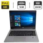 Ноутбук Б-клас HP ProBook 440 G7 / 14" (1920x1080) IPS / Intel Core i3-10110U (2 (4) ядра по 2.1 - 4.1 GHz) / 16 GB DDR4 / 256 GB SSD / Intel UHD Graphics / WebCam б/в