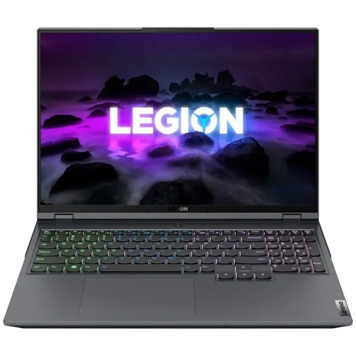 Ігровий ноутбук Lenovo Legion 5 Pro 16ACH6H / 16" (1920x1080) IPS / AMD Ryzen 5 5600H (6 (12) ядер по 3,3 - 4,2 ГГц) / 16 ГБ DDR4 / 240 ГБ SSD / nVidia GeForce RTX 3060, 6 ГБ GDDR6, 192-bit / WebCam б/в - зображення 2