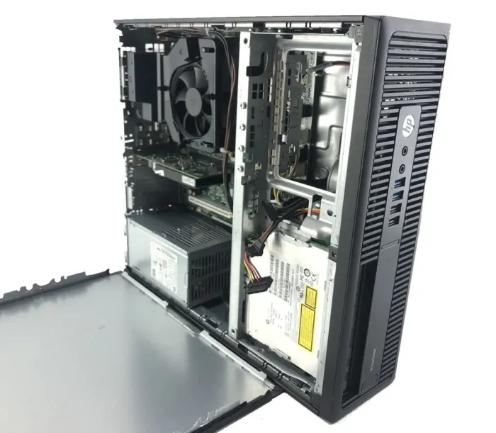 Комп'ютер HP EliteDesk 800 G2 SFF / Intel Core i3-6100 (2 (4) ядра по 3.7 GHz) / 8 GB DDR4 / 240 GB SSD / Intel HD Graphics 530 / DVD-ROM б/в - зображення 4