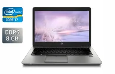 Ноутбук HP EliteBook 840 G1 / 14" (1366x768) TN / Intel Core i7-4600U (2 (4) ядра по 2.1 - 3.3 GHz) / 8 GB DDR3 / 240 GB SSD / Intel HD Graphics 4400 / Fingerprint / HDMI / Windows 10 б/в