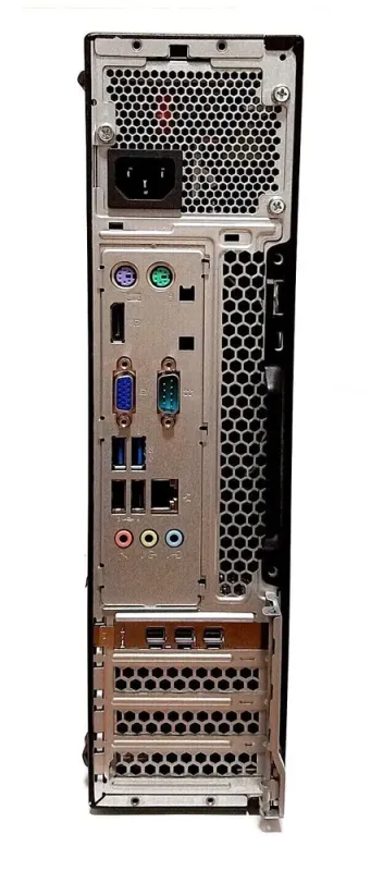 ПК Lenovo ThinkCentre M700 SFF / Intel Core i3-6100 (2 (4) ядра по 3.7 GHz) / 16 GB DDR4 / 256 GB SSD + 2000 GB HDD / nVidia Quadro P400, 2 GB GDDR5, 64-bit б/в - зображення 3