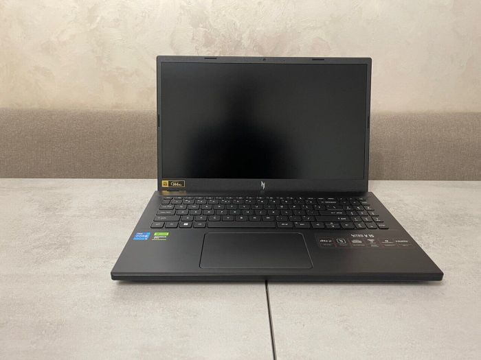 Ігровий ноутбук Acer Nitro ANV15-51-58A4 / 15,6" (1920x1080) IPS / Intel Core i5-13420H (8 (12) ядер по 3,4 - 4,6 ГГц) / 32 ГБ DDR5 / 512 ГБ SSD M.2 / nVidia GeForce RTX 4050, 6 ГБ GDDR6, 96-біт / Веб-камера б/в - зображення 3