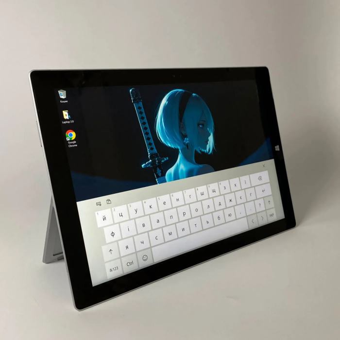 Нетбук-трансформер Microsoft Surface Pro 3 / 12" (2160x1440) IPS Touch / Intel Core i7-4650U (2 (4) ядра по 1.7 - 3.3 GHz) / 8 GB DDR3 / 512 GB SSD / Intel HD Graphics 5000 / WebCam б/в - зображення 8