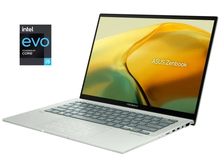 Ультрабук Asus Zenbook 14 UX3402Z / 14" (2560x1440) IPS / Intel Core i5-1340P (12 (16) ядер по 1.9 - 4.6 GHz) / 16 GB DDR5 / 512 GB SSD / Intel Iris Xe Graphics / WebCam / Win 11 Home б/в - зображення 1