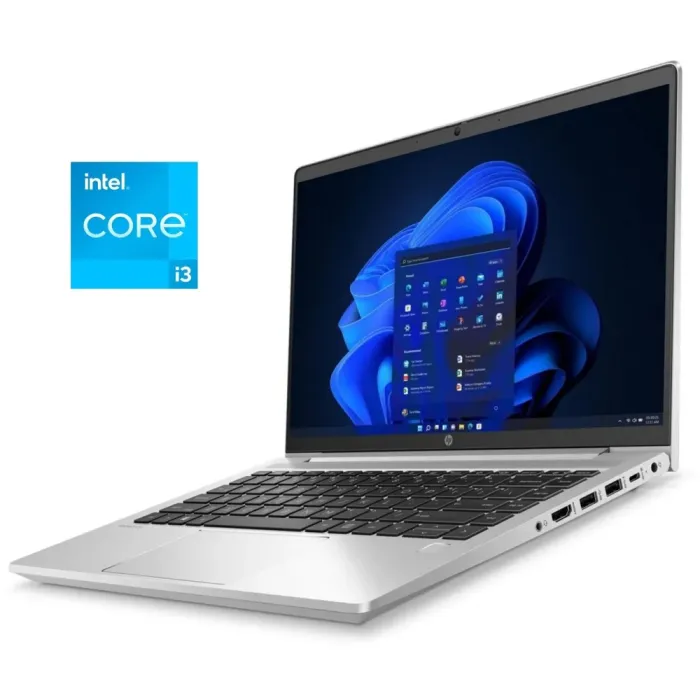 Ультрабук HP ProBook 440 G9 / 14" (1366x768) TN / Intel Core i3-1215U (6 (8) ядер по 1.2 - 4.4 GHz) / 8 GB DDR4 / 128 GB SSD / Intel UHD Graphics / WebCam / Win 11 Pro б/в - зображення 1