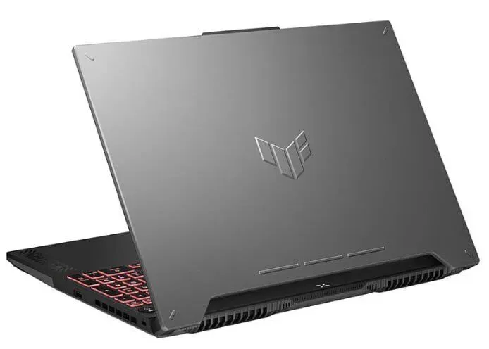 Ігровий ноутбук Asus TUF Gaming A15 FA507NV-LP025W / 15.6" (1920x1080) IPS / AMD Ryzen 5 7535HS (6 (12) ядер по 3.3 - 4.55 GHz) / 16 GB DDR5 / 480 GB SSD / nVidia GeForce RTX 4060, 8 GB GDDR6, 128-bit / WebCam б/в - зображення 4