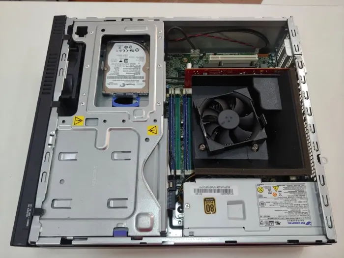 ПК Lenovo ThinkCentre M93p SFF / Intel Core i5-4590 (4 ядра 3,3 - 3,7 ГГц) / 8 ГБ DDR3 / 500 ГБ HDD / nVidia GeForce GT 620M, 1 ГБ DDR3, 64-біт / DVD-RW / Win 10 Home б/в - зображення 6