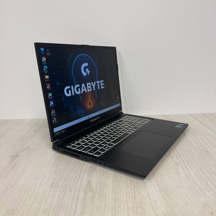 Ігровий ноутбук Б-клас Gigabyte G6 KF / 16" (1920x1200) IPS / Intel Core i7-13620H (10 (16) ядер по 3,6 - 4,9 ГГц) / 16 ГБ DDR4 / 1000 ГБ SSD / nVidia GeForce RTX 4060, 8 ГБ GDDR6, 128-bit / WebCam б/в - зображення 5