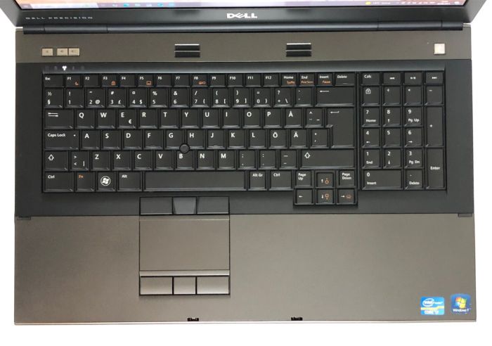 Мобільна робоча станція Б-класу Dell Precision M6600 / 17.3" (1920x1080) TN / Intel Core i7-2820QM (4 (8) ядра по 2.3 - 3.4 GHz) / 16 GB DDR3 / 240 GB SSD / nVidia Quadro 3000M, 2 GB GDDR5, 256-bit / WebCam / DVD-ROM б/в - зображення 8