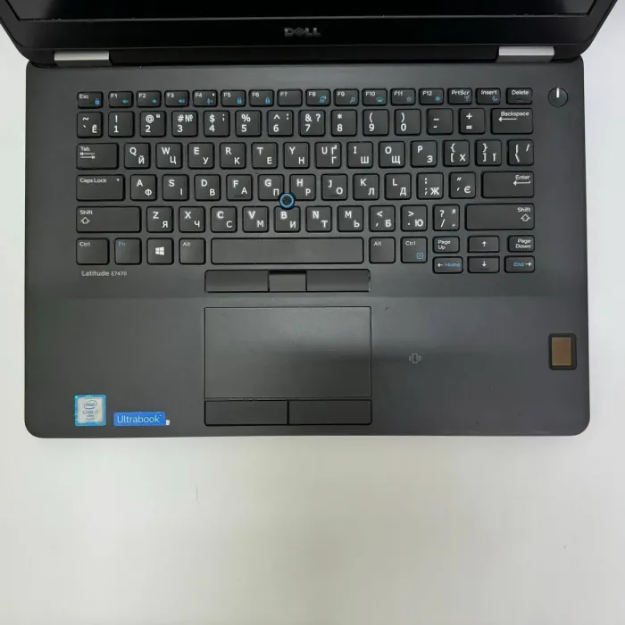 Ультрабук Б-клас Dell Latitude E7470 / 14" (1920x1080) IPS / Intel Core i7-6600U (2 (4) ядра по 2.6 - 3.4 GHz) / 16 GB DDR4 / 256 GB SSD / Intel HD Graphics 520 / WebCam / Win 11 Pro б/в - зображення 3