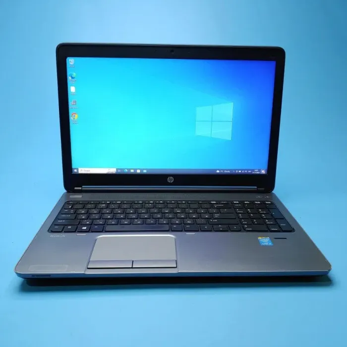 Ноутбук HP ProBook 650 G1 / 15.6" (1920x1080) TN / Intel Core i5-4310M (2 (4) ядра по 2.7 - 3.4 GHz) / 8 GB DDR3 / 240 GB SSD / Intel HD Graphics 4600 / WebCam / Win 10 Pro б/в - зображення 2