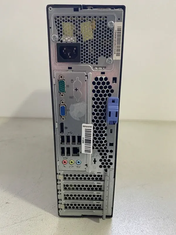 Комп'ютер Lenovo ThinkCentre M91p SFF / Intel Core i5-2400 (4 ядра по 3.1 - 3.4 GHz) / 8 GB DDR3 / 250 GB HDD / Intel HD Graphics 2000 / DVD-ROM / VGA б/в - зображення 5