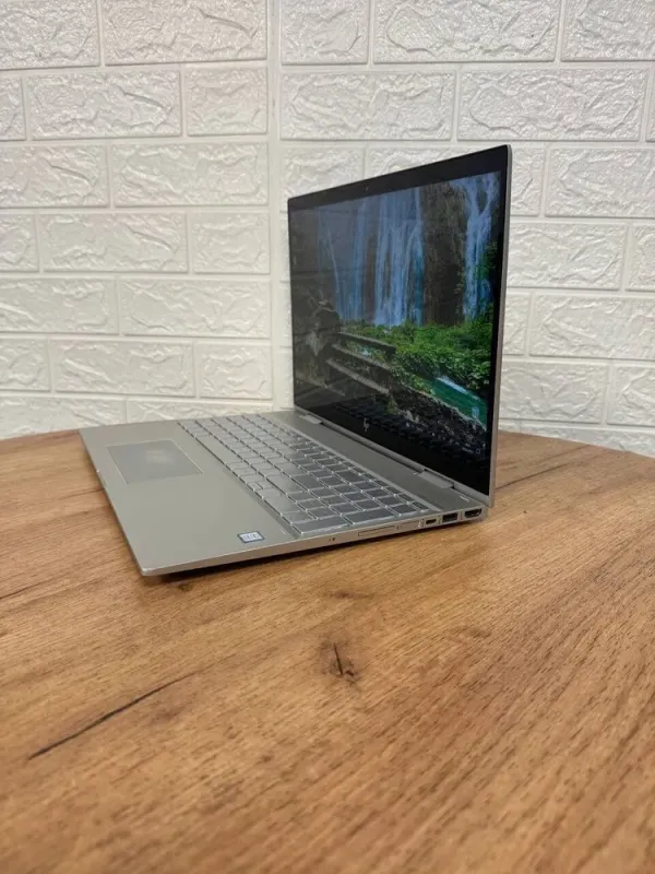 Ноутбук-трансформер Б-клас HP Envy 15m-cn0012dx / 15.6" (1920x1080) IPS Touch / Intel Core i7-8550U (4 (8) ядра по 1.8 - 4.0 GHz) / 12 GB DDR4 / 256 GB SSD / Intel UHD Graphics 620 / WebCam б/в - зображення 5