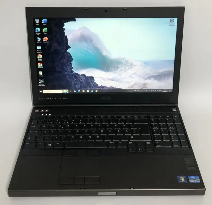 Мобільна робоча станція Б-клас Dell Precision M4700 / 15.6" (1920x1080) TN / Intel Core i7-3740QM (4 (8) ядра по 2.7 - 3.7 GHz) / 8 GB DDR3 / 256 GB SSD / nVidia Quadro K2000M, 2 GB DDR3, 128-bit / WebCam / DVD-ROM / Win 10 Pro б/в - зображення 2