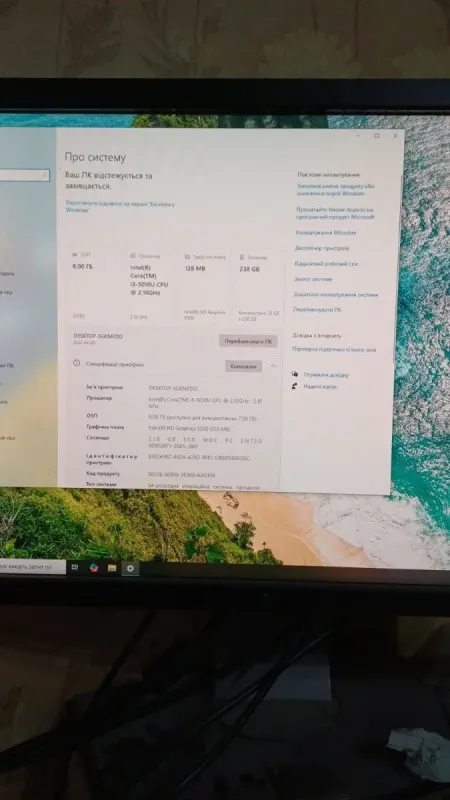 Неттоп Б-клас Intel NUC NUC5i3RYK USFF / Intel Core i3-5010U (2 (4) ядра по 2.1 GHz) / 8 GB DDR3 / 256 GB SSD M.2 / Intel HD Graphics 5500 / miniDP / Wi-Fi б/в - зображення 6