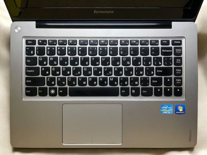 Ноутбук Lenovo IdeaPad U310 / 13,3" (1366x768) TN / Intel Core i3-2365M (2 (4) ядра по 1,4 ГГц) / 4 ГБ DDR3 / 128 ГБ SSD / Intel HD Graphics 3000 / WebCam / АКБ не працює б/в - зображення 7