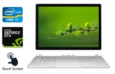 Ноутбук-трансформер Б-клас Microsoft Surface Book 2 / 15" (3240x2160) IPS Touch / Intel Core i7-8650U (4 (8) ядра по 1.9 - 4.2 GHz) / 16 GB DDR3 / 256 GB SSD / nVidia GeForce GTX 1060, 6 GB GDDR5, 192-bit / USB Type-C / WebCam / SD Card Reader б/в