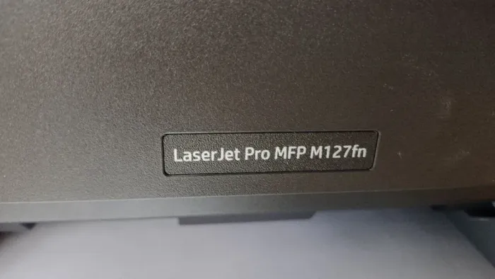 МФУ HP LaserJet Pro MFP M127fn /  лазерний монохромний друк / 600x600 dpi / A4 / 20 стор./хв / USB 2, Ethernet б/в - зображення 3