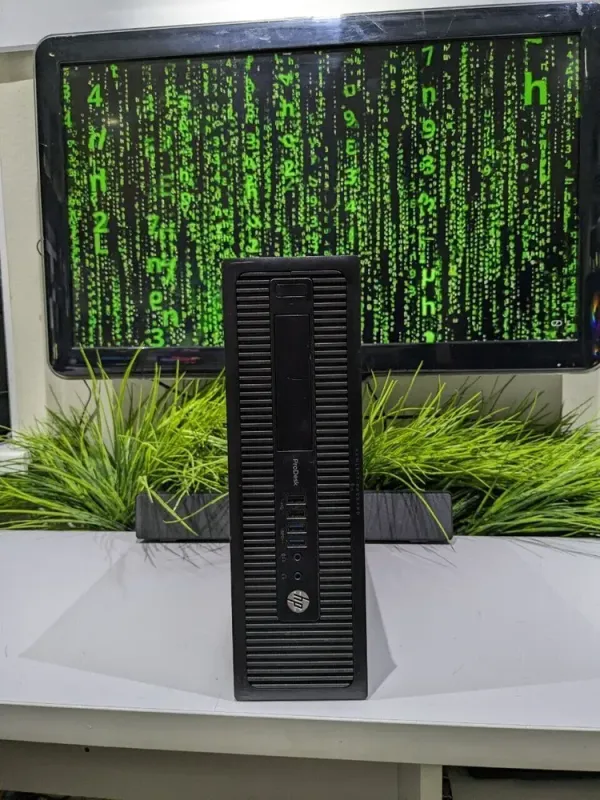 Комп'ютер HP ProDesk 600 G2 SFF / Intel Core i5-6400 (4 ядра по 2.7 - 3.3 GHz) / 8 GB DDR4 / 512 GB SSD / Intel HD Graphics 530 / 200W / DisplayPort б/в - зображення 2