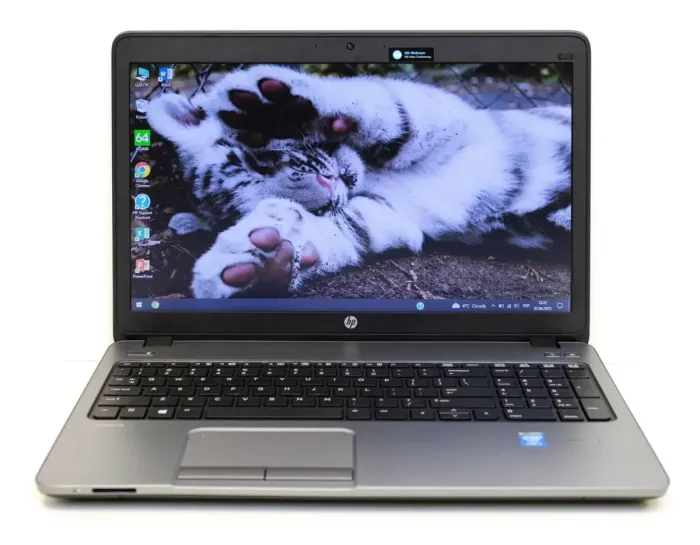Ноутбук Б-класс HP ProBook 450 G1 / 15.6" TN / Intel Core i3-4000M (2(4) ядра по 2.4 GHz) / 4GB DDR3 / 320GB HDD / HD Graphic 4600 / WebCam / DVD-ROM / VGA б/в - зображення 2