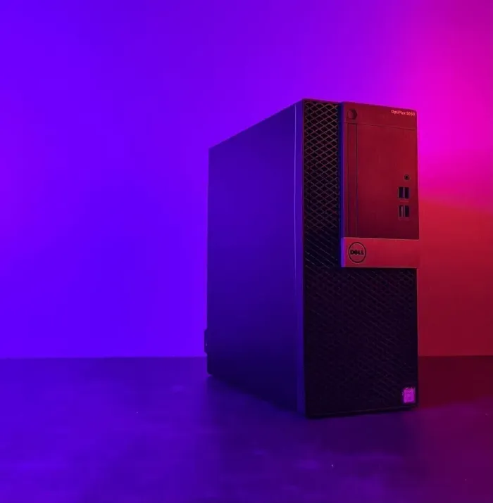 Ігровий ПК Dell OptiPlex 5050 Tower / Intel Core i7-6700 (4 (8) ядра по 3.4 - 4.0 GHz) / 32 GB DDR4 / 250 GB SSD + 1000 GB HDD / AMD Radeon RX 580, 8 GB GDDR5, 256-bit б/в - зображення 2