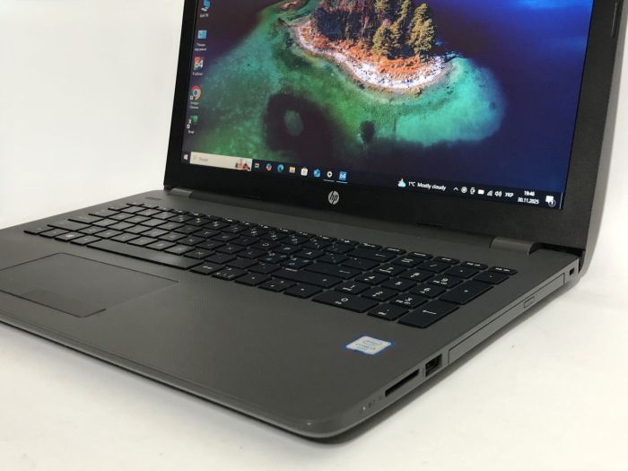 Ноутбук HP 250 G6 / 15.6" (1366x768) TN / Intel Core i3-6006U (2 (4) ядра по 2.0 GHz) / 8 GB DDR4 / 128 GB SSD / Intel HD Graphics 620 / WebCam / DVD-ROM / Win 10 Pro б/в - изображение 9