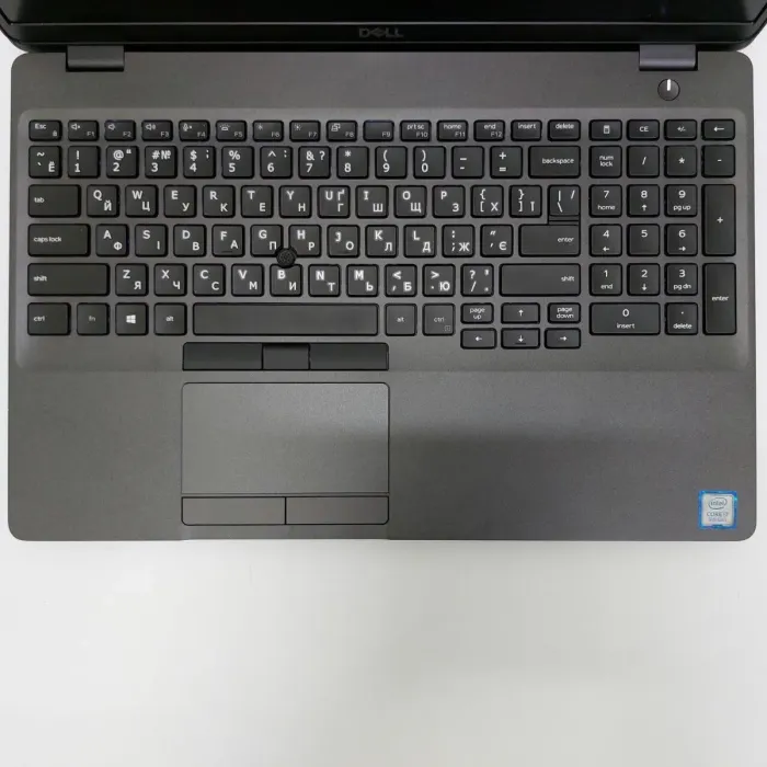 Мобільна робоча станція Dell Precision 3541 / 15.6" (1920x1080) IPS / Intel Core i7-9850H (6 (12) ядер по 2.6 - 4.6 GHz) / 16 GB DDR4 / 512 GB SSD / nVidia Quadro P620, 4 GB GDDR5, 128-bit / WebCam / Win 11 Pro б/в - зображення 3