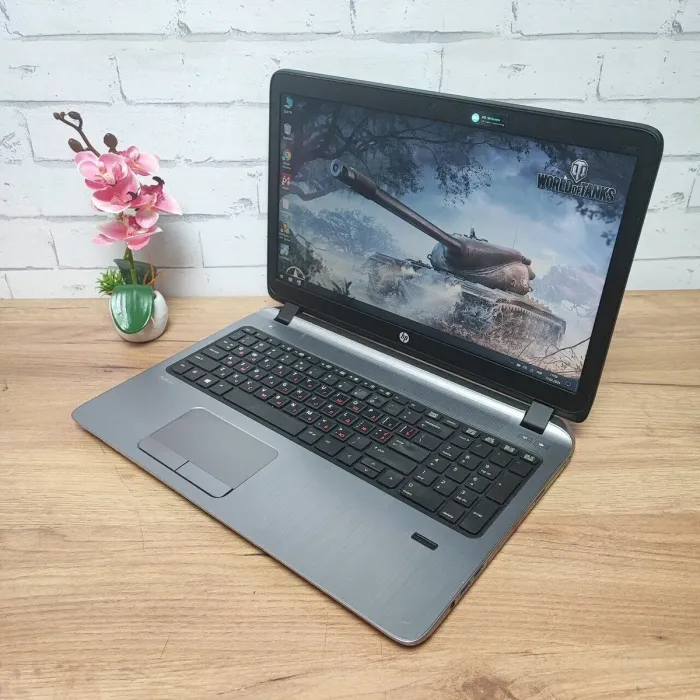 Ноутбук HP ProBook 455 G2 / 15.6" (1366x768) TN / AMD A6 Pro-7050B (2 ядра по 2.2 - 3.0 GHz) / 8 GB DDR3 / 128 GB SSD / AMD Radeon R4 Graphics / WebCam / DVD-ROM б/в - зображення 4