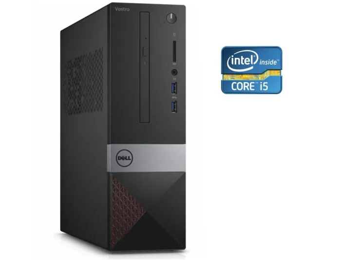 ПК Dell Vostro 3250 SFF / Intel Core i5-6500 (4 ядра по 3.2 - 3.6 GHz) / 8 GB DDR3 / NO HDD / Intel HD Graphics 530 / 255W б/в - зображення 1