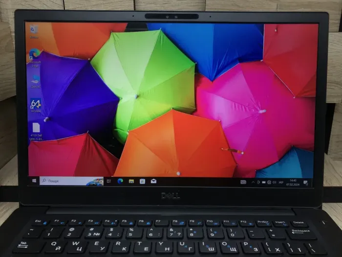 Ноутбук Dell Latitude 7490 / 14" (1920x1080) IPS / Intel Core i5-8350U (4 (8) ядра по 1.7 - 3.6 GHz) / 8 GB DDR4 / 256 GB SSD M.2 / Intel UHD Graphics 620 / WebCam / USB 3.1 / HDMI / Windows 10 б/в - зображення 3
