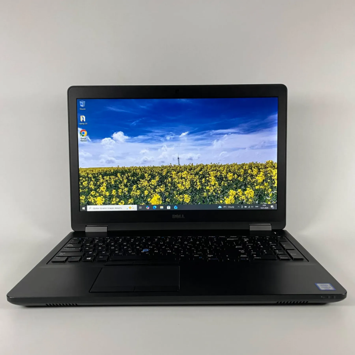 Ноутбук Б-клас Dell Latitude E5570 / 15.6" (1366x768) TN / Intel Core i5-6300HQ (4 ядра по 2.3 - 3.2 GHz) / 8 GB DDR4 / 128 GB SSD / Intel HD Graphics 520 / SIM / WebCam б/в - зображення 2