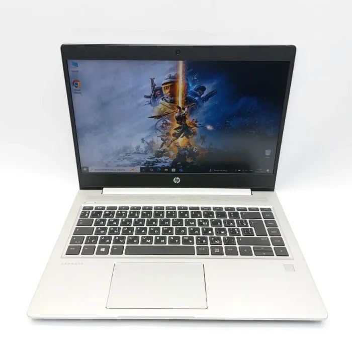 Ультрабук HP ProBook 445R G6 / 14" (1920x1080) IPS / AMD Ryzen 5 3500U (4 (8) ядра по 2.1 - 3.7 GHz) / 16 GB DDR4 / 256 GB SSD M.2 / AMD Radeon Vega 8 Graphics / WebCam б/в - зображення 3