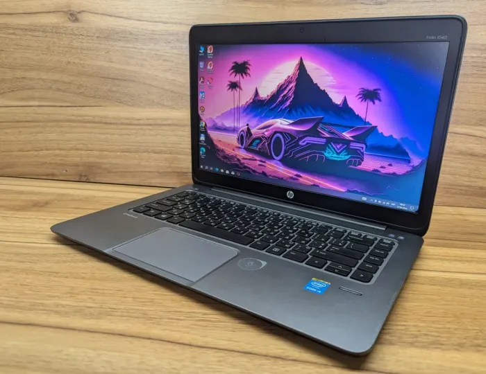 Ноутбук Б-клас HP EliteBook Folio 1040 G2 / 14" (1600x900) TN / Intel Core i5-5200U (2 (4) ядра по 2.2 - 2.7 GHz) / 4 GB DDR3 / 240 GB SSD / Intel HD Graphics 5500 / WebCam / Fingerprint / Windows 10 б/в - зображення 6