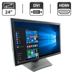 Монітор Dell U2410/24" (1920x1200) H-IPS/DVI, HDMI, VGA, Audio + Кабель живлення б/в