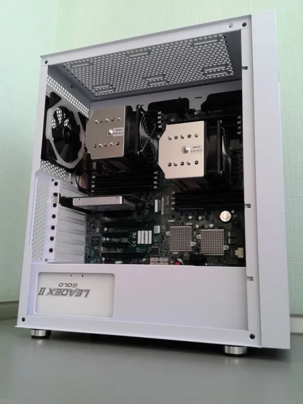 Сервер Mid Vinga Tower / 2x Intel Xeon E5-2699 v4 (18 (36) ядер по 2.2 - 3.6 GHz) / 128 GB DDR4 / 1 TB HDD / 1000W б/в - зображення 30