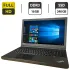 Ноутбук Б-клас Lenovo ThinkPad T540p / 15.6" (1920x1080) TN / Intel Core i5-4300M (2 (4) ядра по 2.6 - 3.3 GHz) / 16 GB DDR3 / 240 GB SSD / Intel HD Graphics 4600 / WebCam б/в