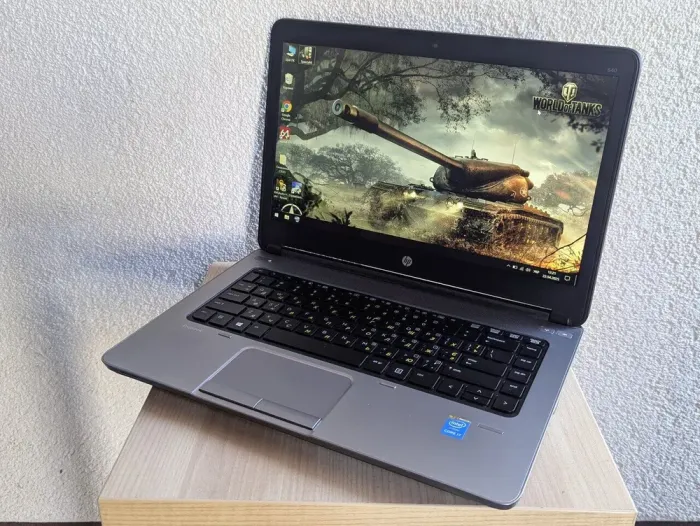 Ноутбук HP ProBook 640 G1 / 14" (1920x1080) TN / Intel Core i7-4702MQ (4 (8) ядра по 2.2 - 3.2 GHz) / 16 GB DDR3 / 256 GB SSD / Intel HD Graphic 4600 / WebCam / DVD-ROM б/в - зображення 4