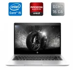 Ультрабук Б-клас HP EliteBook 840 G6 / 14" (1920x1080) IPS / Intel Core i5-8365U (4 (8) ядра по 1.6 - 4.1 GHz) / 16 GB DDR4 / 256 GB SSD / AMD Radeon 550X, 2 GB GDDR5, 128-bit / WebCam / Fingerprint б/в