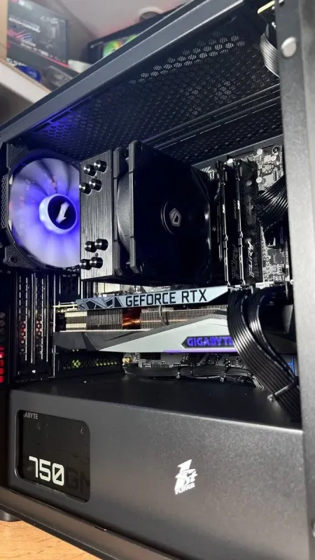 Збірка під замовлення: ігровий ПК 1stPlayer D3-3F2-Plus Black Tower / AMD Ryzen 5 7500F (6 (12) ядер по 3.7 - 5.0 GHz) / 32 GB DDR5 / 1000 GB SSD M.2 / nVidia GeForce RTX 3080, 10 GB GDDR6X, 320-bit / 750W б/в - зображення 6