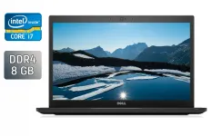 Ультрабук Dell Latitude 7480 / 14" (1920x1080) IPS / Intel Core i7-7600U (2 (4) ядра по 2.8 - 3.9 GHz) / 8 GB DDR4 / 256 GB SSD / Intel HD Graphics 620 / HDMI / WebCam / Windows 10 б/в