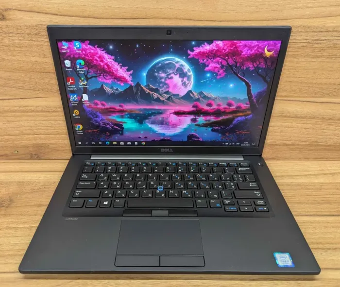 Ультрабук Dell Latitude 7480 / 14" (1920x1080) IPS / Intel Core i7-7600U (2 (4) ядра по 2.8 - 3.9 GHz) / 8 GB DDR4 / 256 GB SSD / Intel HD Graphics 620 / HDMI / Windows 10 б/в - зображення 2