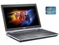 Ноутбук Б-клас Dell Latitude E6530 / 15.6" (1366x768) TN / Intel Core i5-3210M (2 (4) ядра по 2.5 - 3.1 GHz) / 8 GB DDR3 / 500 GB HDD / Intel HD Graphics 4000 / DVD-RW б/в