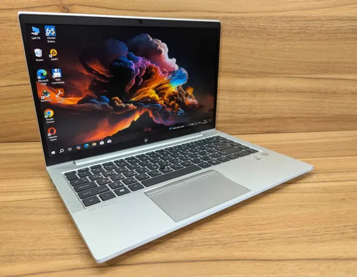 Ультрабук Б-клас HP EliteBook 840 G7 / 14" (1920x1080) IPS / Intel Core i7-10610U (4 (8) ядра по 1.8 - 4.9 GHz) / 16 GB DDR4 / 512 GB SSD / Intel UHD Graphics / HDMI / TouchID / Windows 10 б/в - зображення 4